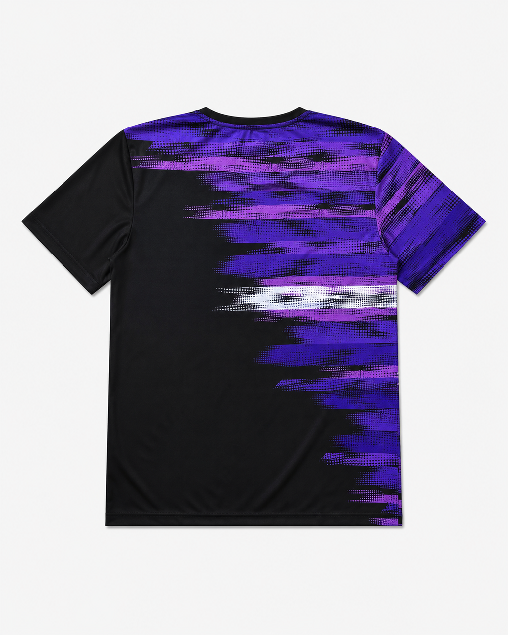 POLERA RUNNING MORADA M/C