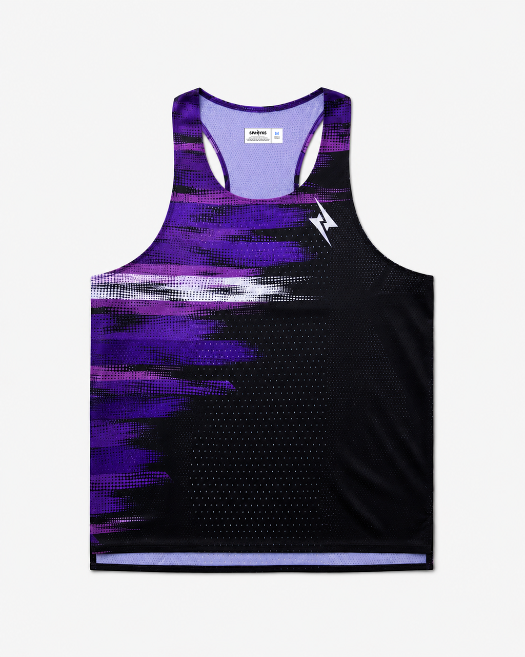 POLERA RUNNING ELITE MORADA